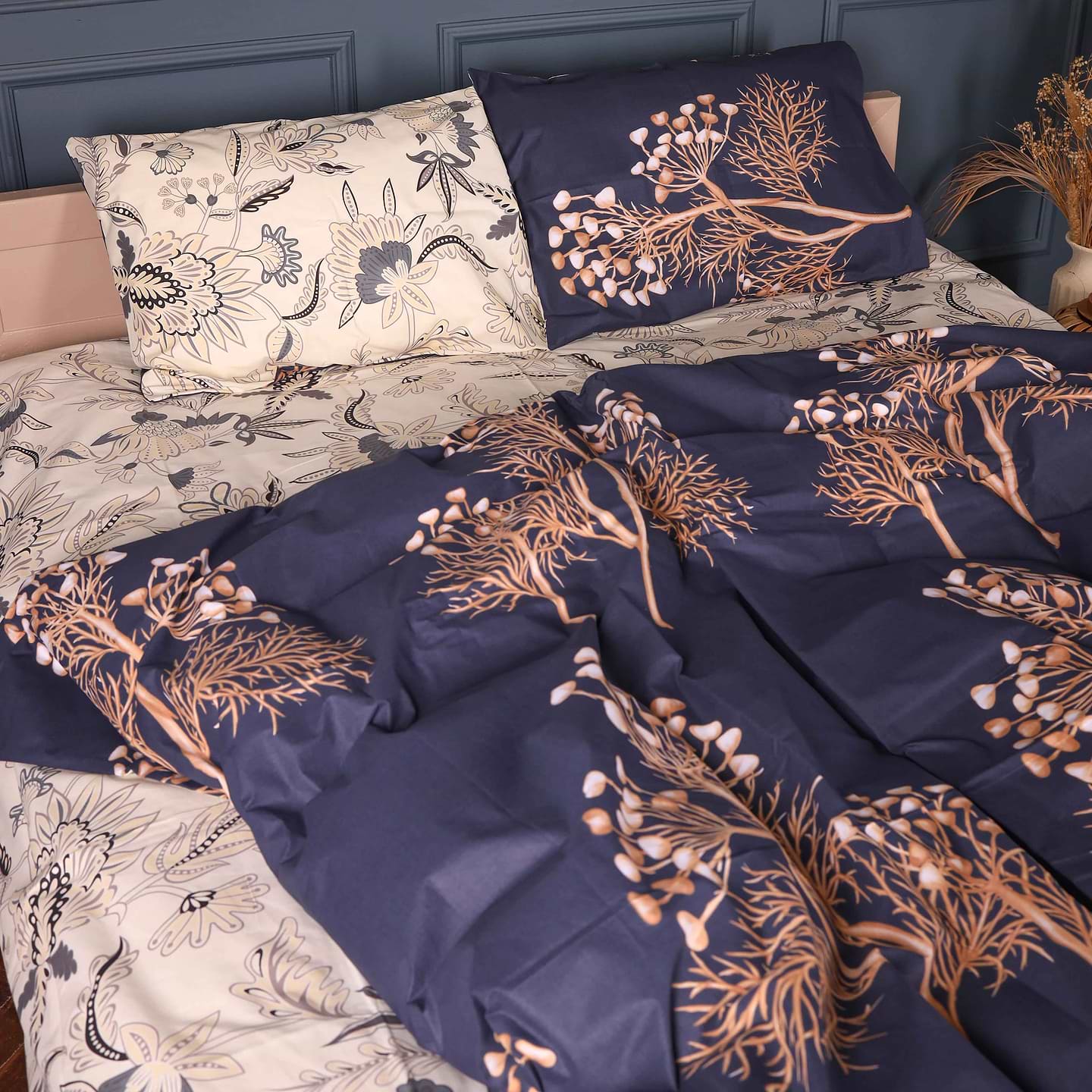 Комплект постільної білизни MirSon Бязь 17-0905 Gentle Flora 220х240 (2200012434147)